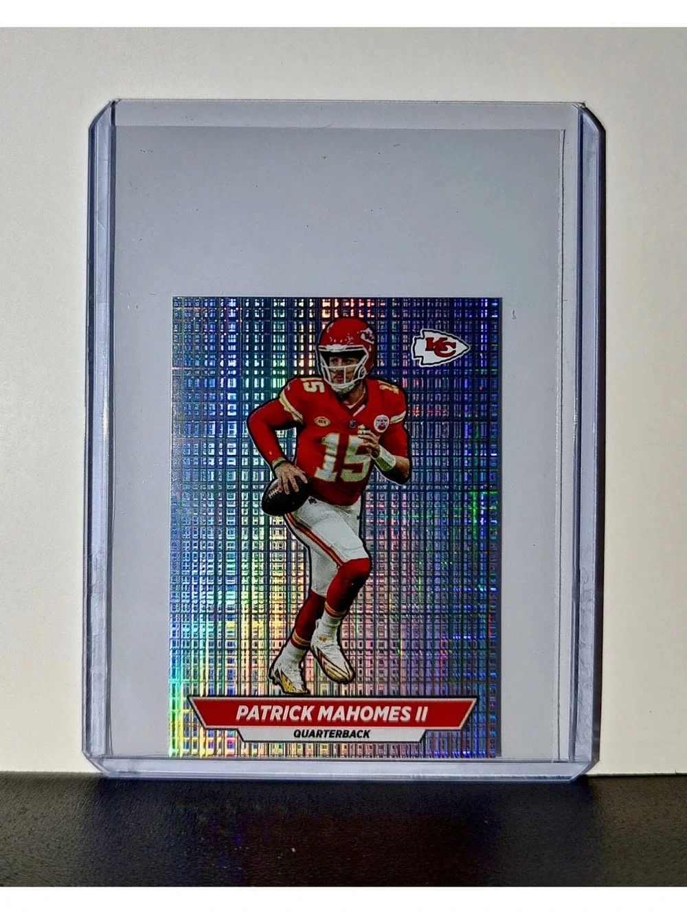 Patrick Mahomes II 2024 Panini NFL Sticker #250 Foil Kansas City Chiefs